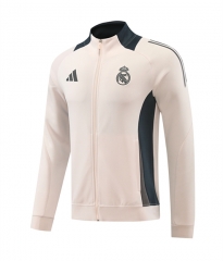 2024-2025 Real Madrid Light Pink Thailand Soccer Jacket-LH