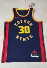 2025 City Edition Golden State Warriors Royal Blue #30 NBA Jersey-311