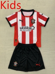 2024-2025 Southampton Home Red&White Kids/Youth Soccer Uniform-AY