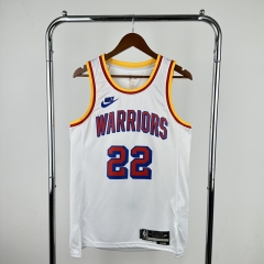 2025 Retro Golden State Warriors White #22 NBA Jersey-311