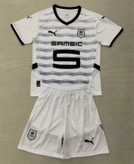 2024-2025 Stade Rennais Away White Soccer Uniform-AY