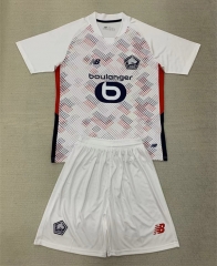 2024-2025 Lille Away White Soccer Uniform-AY