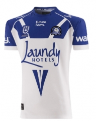 2025 Dog Away White&Blue Thailand Rugby Shirt