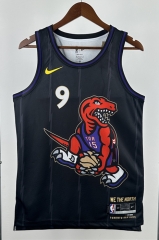 2025 City Version Toronto Raptors Black #9 NBA Jersey-311