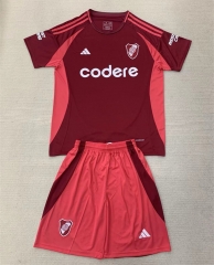 2024-2025 CA River Plate Away Red Soccer Uniform-AY