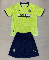 2024-2025 Southampton Away Yellow Soccer Uniform-AY