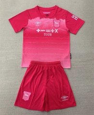 2024-2025 Ipswich Town 2nd Away Pink Soccer Unifrom-AY