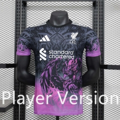 Player Version 2024-2025 Special Version Liverpool Black&Purple Thailand Soccer Jersey AAA-888