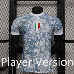 Player Version 2024-2025 Special Version Italy White Thailand Soccer Jersey AAA-888