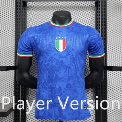 Player Version 2024-2025 Special Version Italy Blue Thailand Soccer Jersey AAA-888