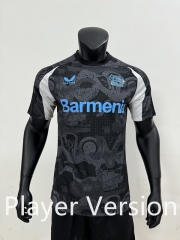 2024-2025 Anniversary Bayer 04 Leverkusen 2nd Away Black Thailand Soccer Jersey AAA-4506