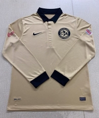 95th Anniversary Edition Club America Beige LS Thailand Soccer Jersey AAA-4695