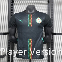 Player Version 2024-2025 Senegal Black Thailand Soccer Jersey AAA-888