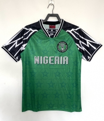 Retro Version 94-95 Nigeria Home Green Thailand Soccer Jersey AAA-811