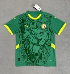 (S-4XL) 2024-2025 Senegal Away Green Thailand Soccer Jersey AAA-4506