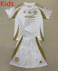 2024-2025 Tigres UANL 2nd Away White Kid/Youth Soccer Uniform-AY