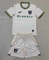 2024-2025 Norwich City 2nd Away Beige Soccer Uniform-AY