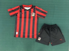 125th Anniversary AC Milan Red&Black Soccer Uniform