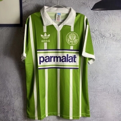 Retro Version 92-93 SE Palmeiras Home Green Thailand Soccer Jersey AAA-6590