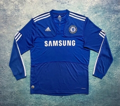 Retro Version 08-09 Chelsea Home Blue LS Thailand Soccer Jersey AAA-6590