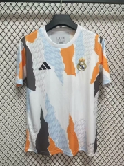 (S-4XL) 2024-2025 Real Madrid White Training Soccer Jersey AAA-7902