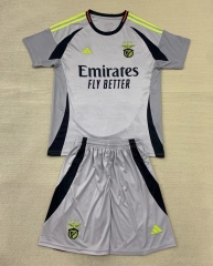 2024-2025 Benfica 2nd Away Black Soccer Uniform-AY