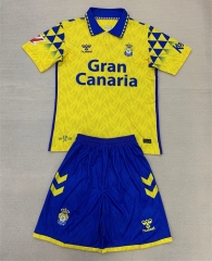 2024-2025 UD Lars Palmas Home Yellow Soccer Uniform-AY