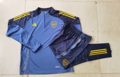 2024-2025 Boca Juniors Blue Thailand Soccer Tracksuit-815