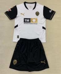 2024-2025 Valencia Home White Soccer Uniform-AY