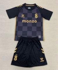 2024-2025 Coventry City 2nd Away Black Soccer Uniform-AY