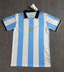 (S-4XL) 2024-2025 Special Version Argentina Blue&White Thailand Soccer Jersey AAA-2386