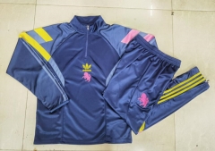 2024-2025 Juventus Royal Blue Thailand Soccer Tracksuit-815