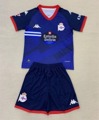 2024-2025 Deportivo La Coruña Away Blue Soccer Uniform-AY