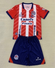 2024-2025 Atlético de San Luis Home Red&White Soccer Uniform-AY