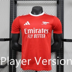 Player Version 2025-2026 Special Version Arsenal Red Thailand Soccer Jersey AAA-888