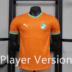 Player Version 2025-26 Ivory Coast Orange Thailand Soccer Jersey AAA-888