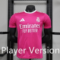 Player Version 2025-2026 Special Version Real Madrid Pink Thailand Soccer Jersey AAA-888