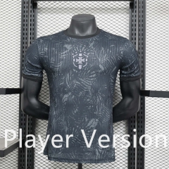 Player Version 2024-2025 Special Version Brazil Black&Gray Thailand Soccer Jersey AAA-888