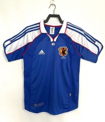 Retro Version 2000 Japan Home Blue Thailand Soccer Jersey AAA-811