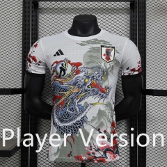 Player Version 2025-2026 Special Version Japan White&Gray Thailand Soccer Jersey AAA-888