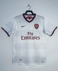 Retro Version 07-08 Arsenal Away White Thailand Soccer Jersey AAA-811