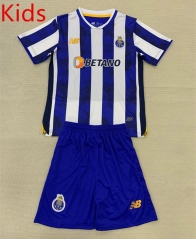 2024-2025 Porto Home Blue&White Kids/Youth Soccer Uniform-AY