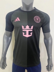 2025-2025 Inter Miami CF Away Black Thailand Soccer Jersey AAA-416