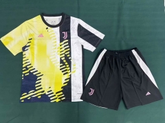 2025-2026 Juventus Yellow Training Soccer Uniform-6748