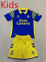 2024-2025 UD Las Palmas Away Blue Kid/Youth Soccer Uniform-AY