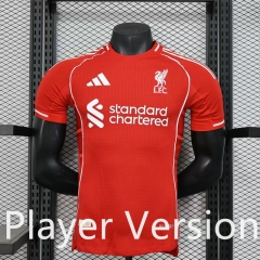 Player Version 2025-2026 Liverpool Red Thailand Soccer Jersey AAA-888