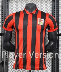 Player Version 2025-2026 Anniversary AC Milan Red&Black Thailand Soccer Jersey AAA-888