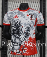 Player Version 2025-2026 Special version Japan White&Red Thailand Soccer Jersey AAA-888