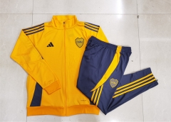 2024-2025 Boca Juniors Yellow Thailand Soccer Jacket Uniform-815