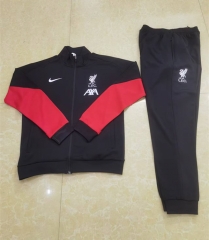 2024-2025 Liverpool Black Thailand Soccer Jacket Uniform-411